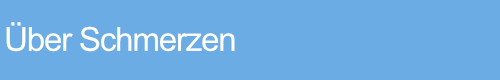 über Schmerzen