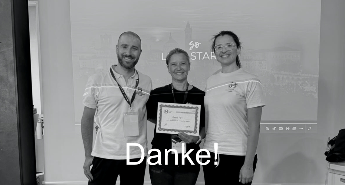 Daniela sagt Danke